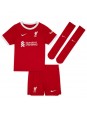 Liverpool Mohamed Salah #11 Dječji Domaci Dres kompleti 2023-24 Kratak Rukavima (+ kratke hlače)